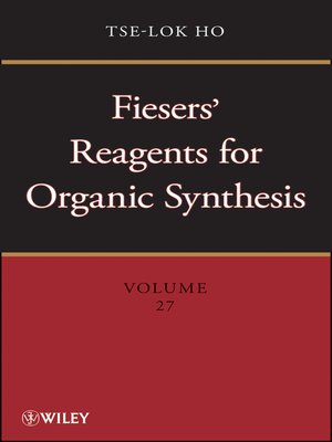 cover image of Fiesers' Reagents for Organic Synthesis